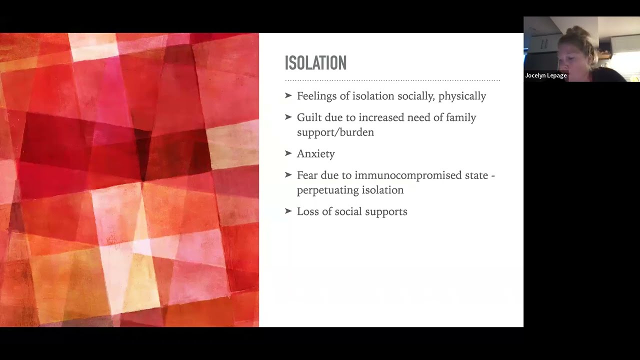 Psychosocial Aspects of Care amidst a Pandemic (Patients and Carers)