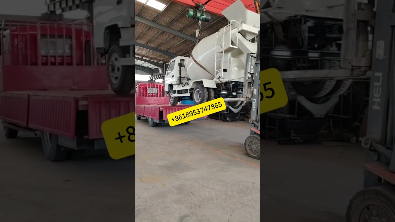 Small concrete mixer trucks Mini mobile cement mixing truck price 4cbm bucket cement mixer truck
