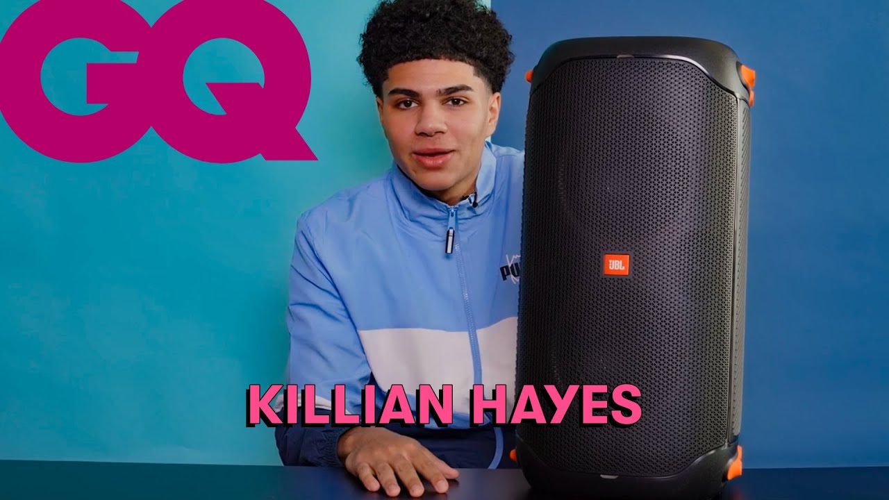 Les 10 essentiels de Killian Hayes (lentilles de contact, AirPods Max, porte-monnaie...) | GQ