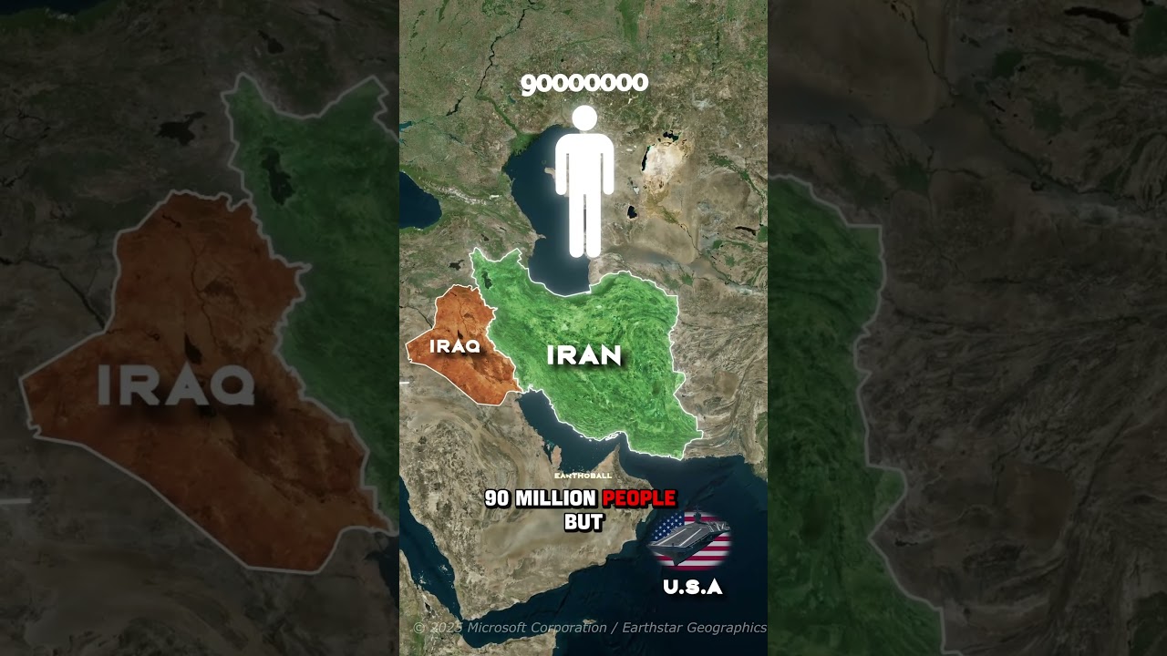 Can The U.S invade Iran?  #military  #geopolitics #geography