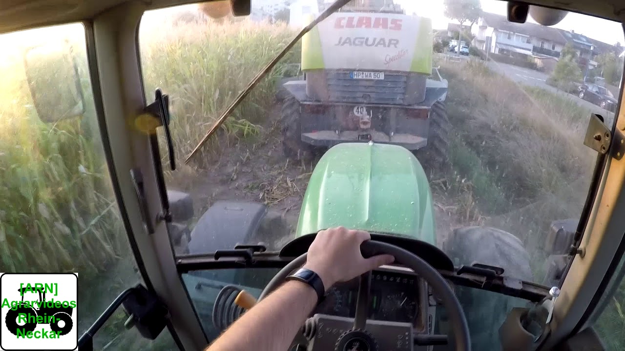 Cab View | Mais Häckseln 2018 Teil 2/2 | JohnDeere 6330