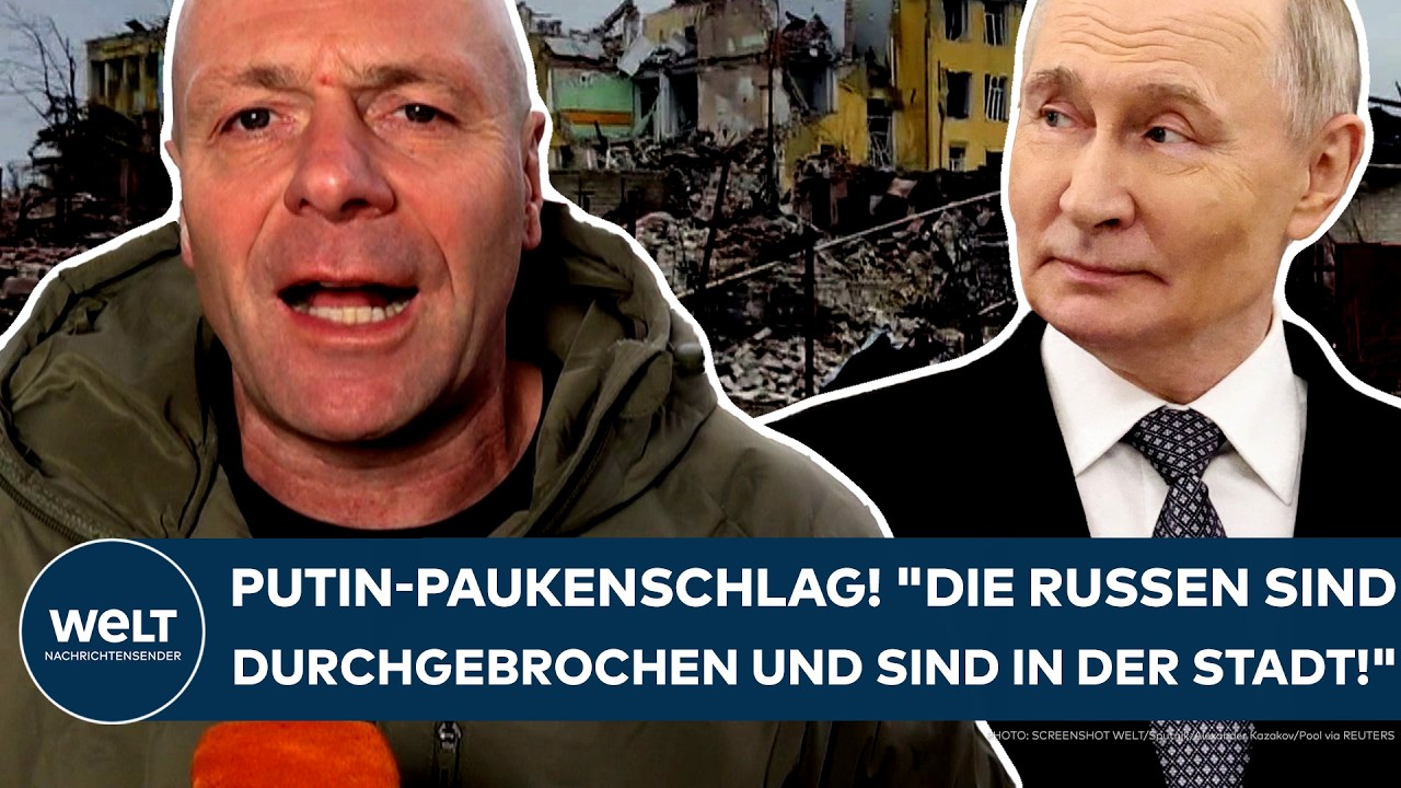 UKRAINE-KRIEG: Putin-Paukenschlag! 