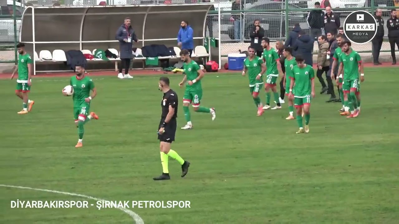 DİYARBAKIRSPOR - ŞIRNAK PETROLSPOR MAÇ ÖZETİ - 18.11.2023