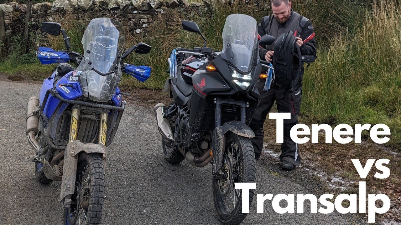 Tenere 700 and Transalp 750 Green Laning - Salter Fell - Trail Riding - Lancashire Green Lanes