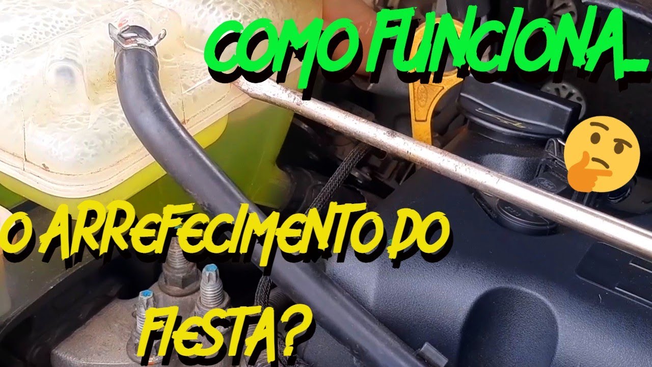 Como funciona o Sistema de Arrefecimento do Fiesta Rocam? (água do radiador)