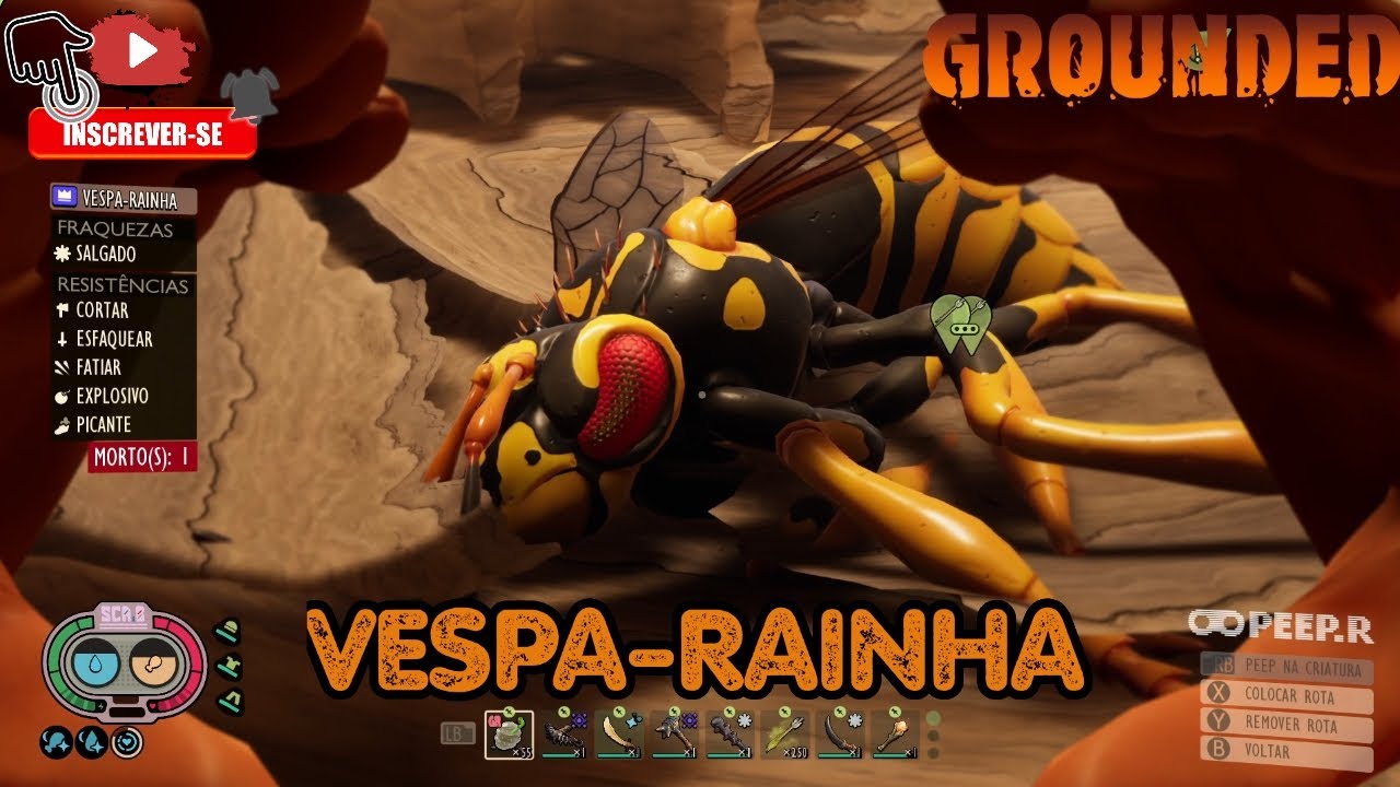[ GROUNDED] DERROTANDO VESPA-RAINHA | SOLO