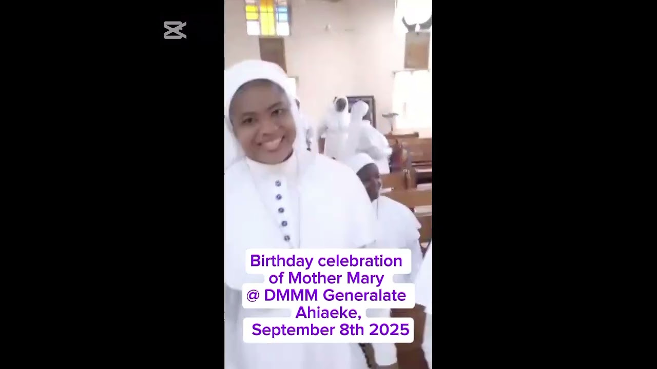 The birthday celebration continues, Nne muru Jesus, nwanyi Obi Oma, nwere anyi nye Chukwu na-aka
