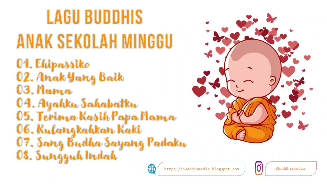 🔴 Lagu Buddhis || Lagu Buddhis Anak Sekolah Minggu Populer || Buddhis Media