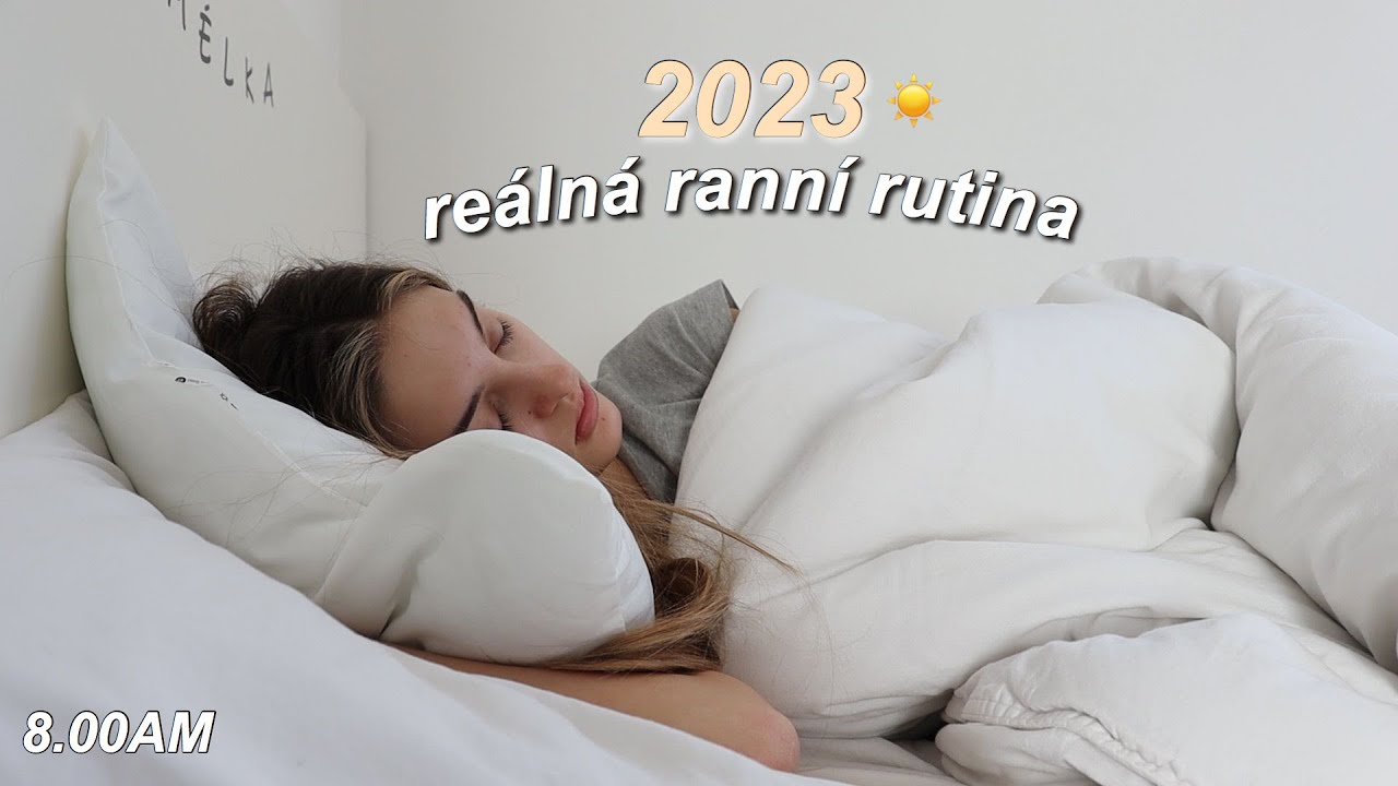 MOJE REÁLNÁ RANNÍ RUTINA 2023 | Amy's World