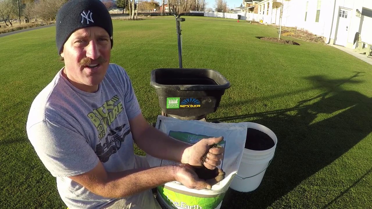 Applying HUMATE or Humic Acid to lawn