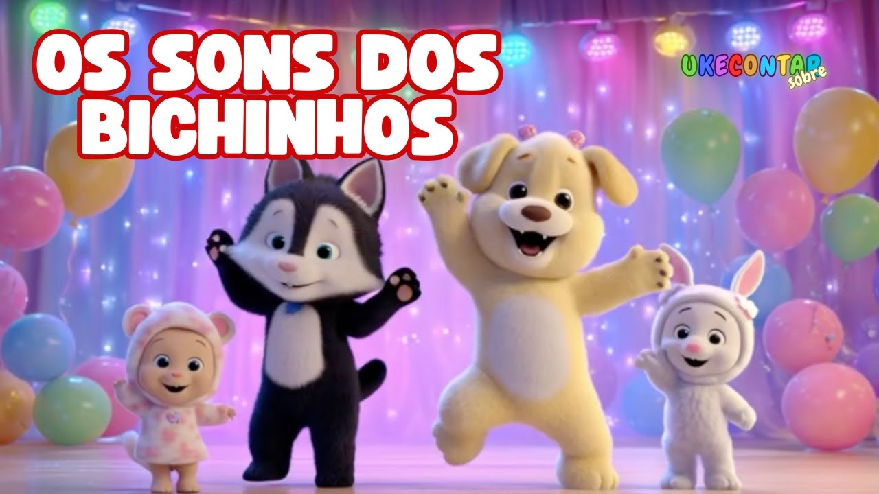 Os Sons dos Bichinhos  |  Múscia Infantil para Dançar
