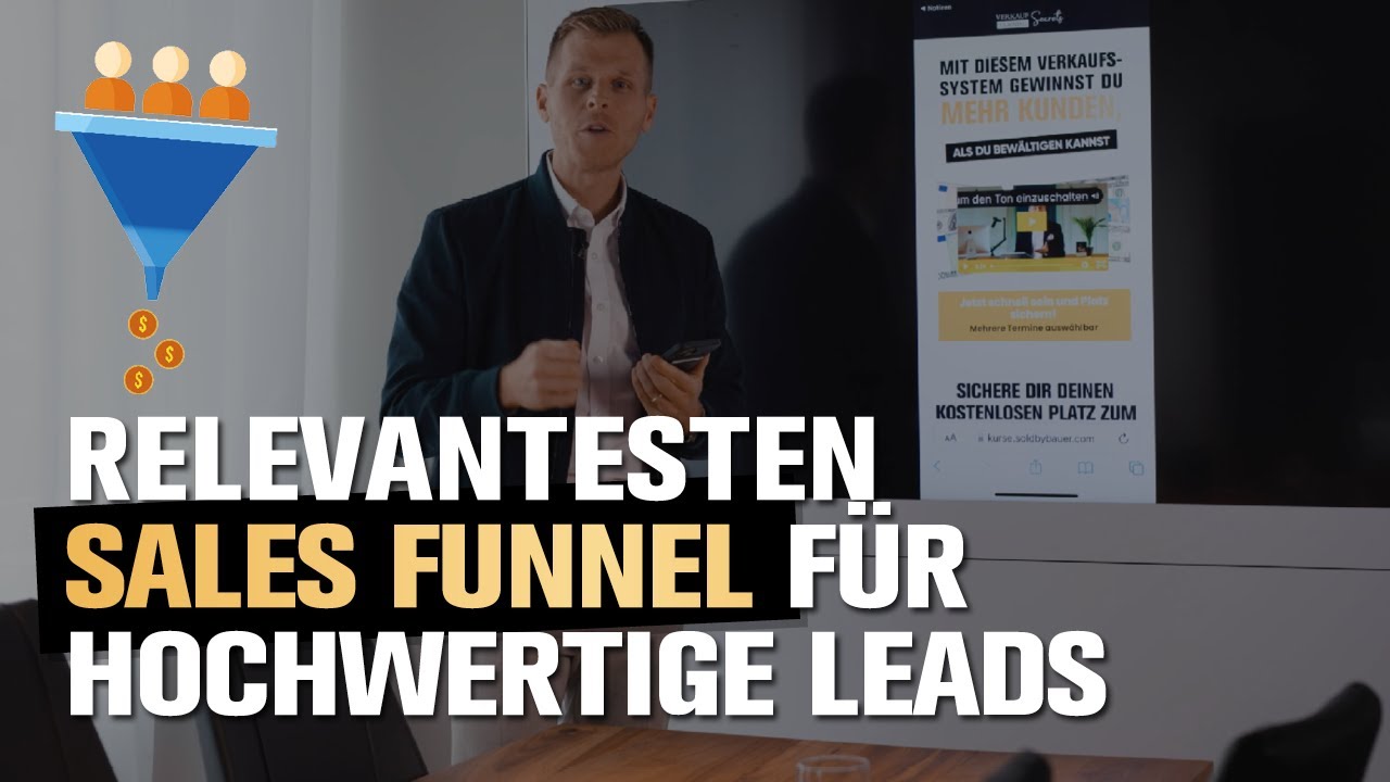 Effektive Sales Funnel f&uuml;r hochwertige Leads - Vollautomatisierte Kundengewinnung
