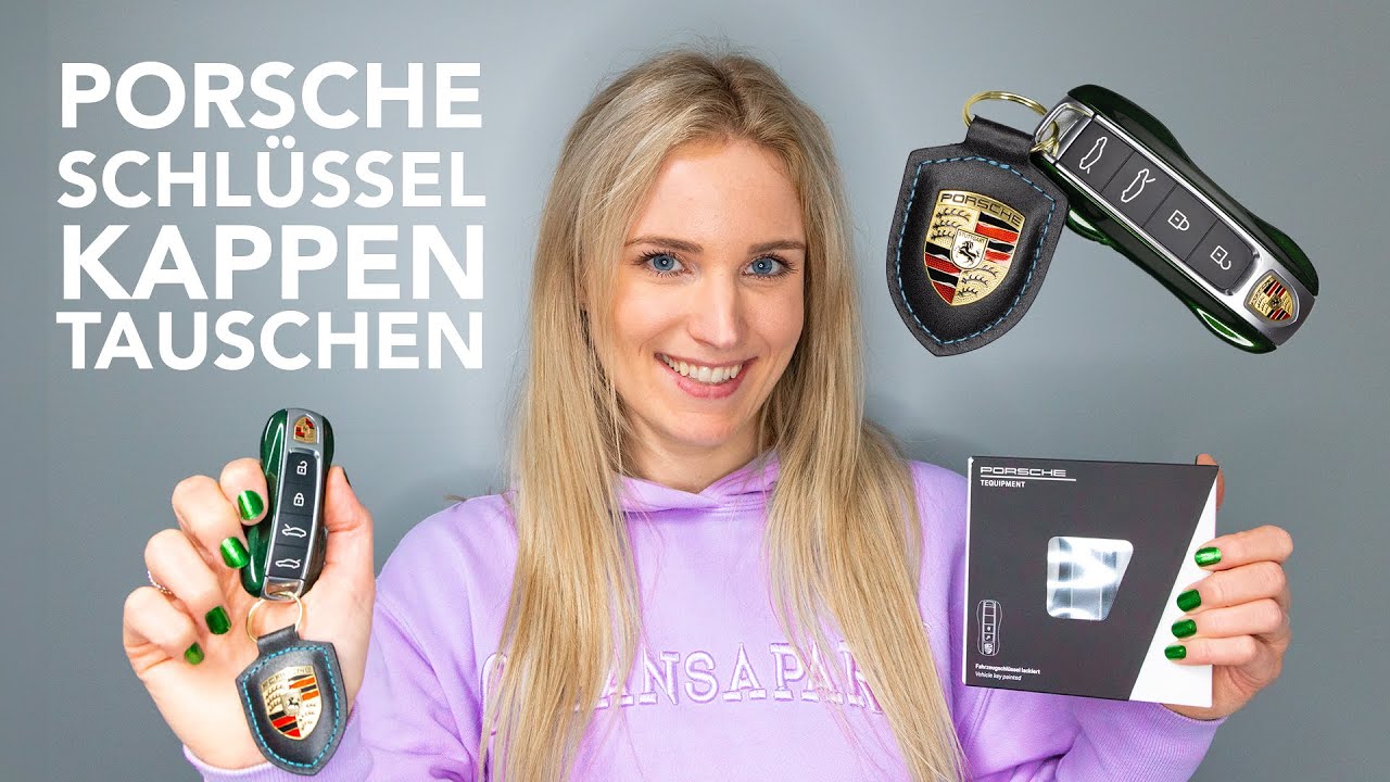 Porsche Schlüsselkappen Seitenwangen tauschen für meinen Taycan & 911 I Tutorial