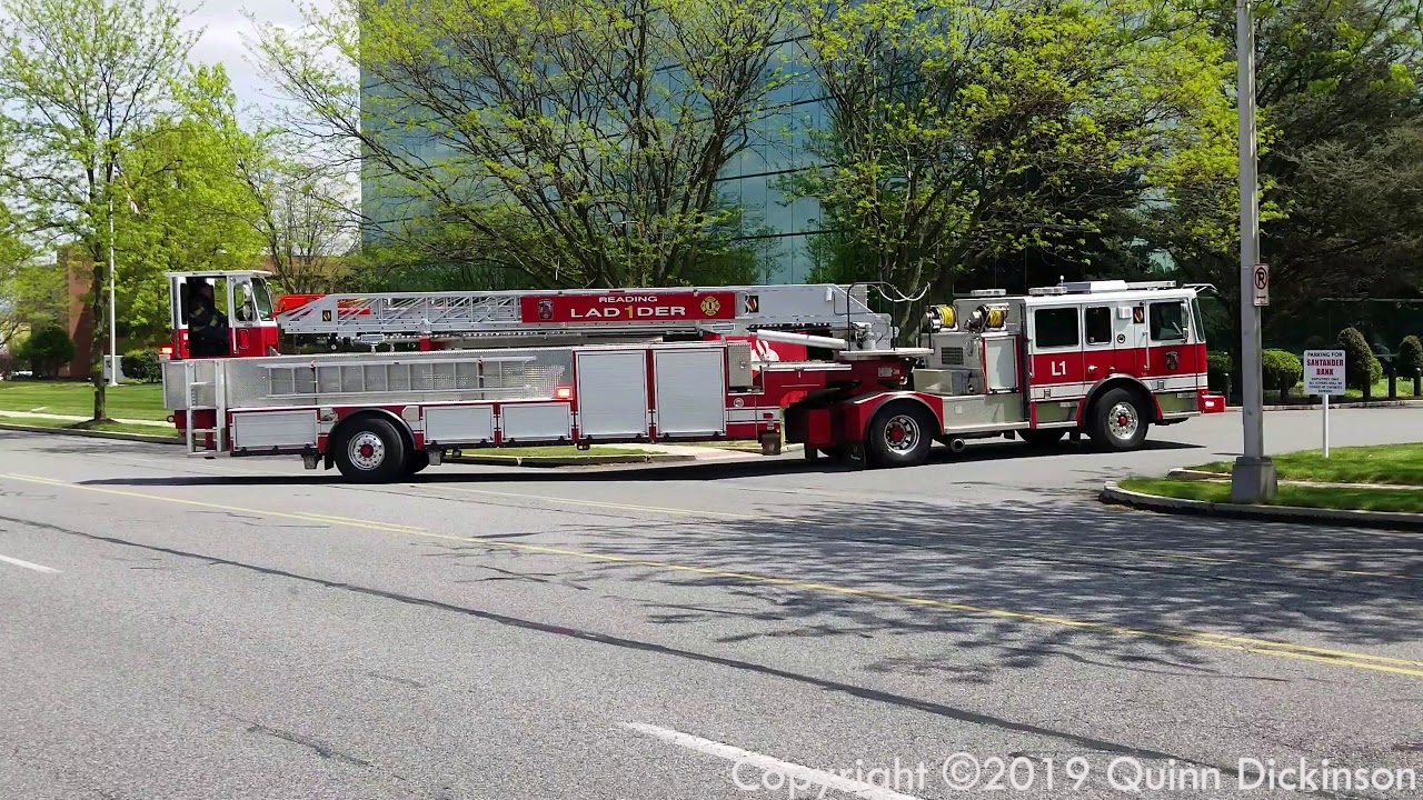 Units Arriving on Scene at a Fire Alarm Activation - Wyomissing, PA