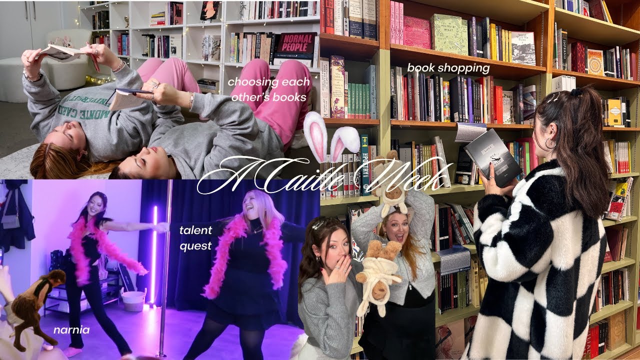 Хаотичная неделя, полная книг, фильмов и поиска талантов 📖🐰💕