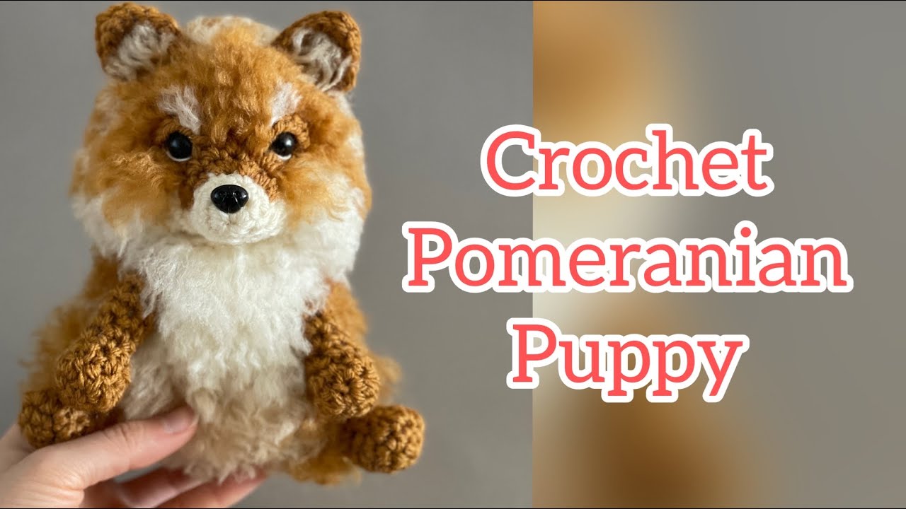 Pomeranian Crochet Tutorial// English subtitles/ Voz en Español Part 1