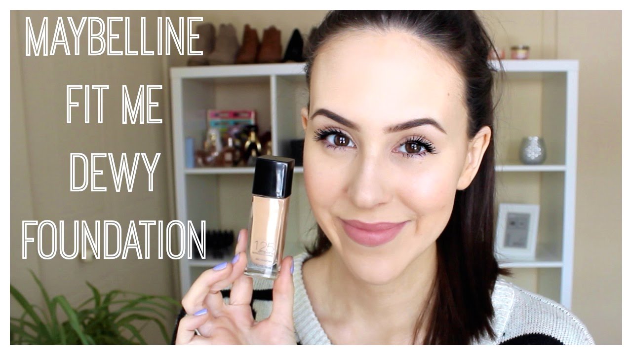 Maybelline Fit Me Dewy And Smooth Foundation: First Impression & Review