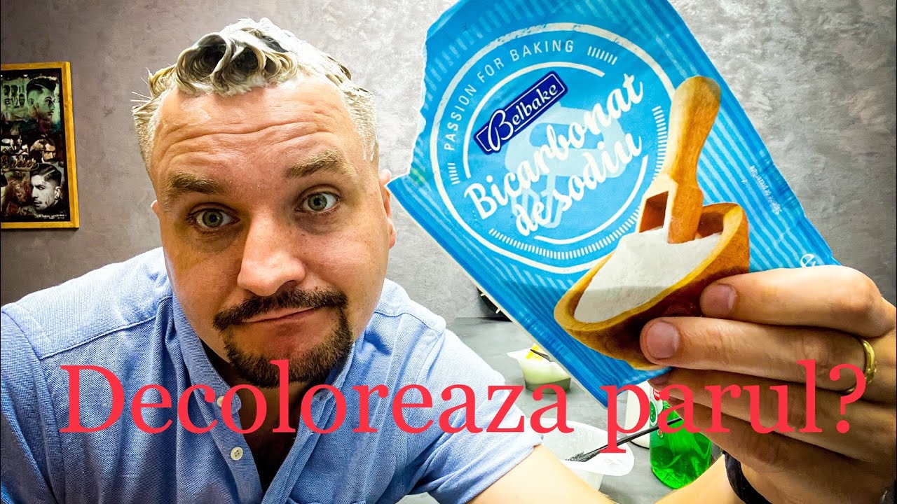 Decolorare cu bicarbonat de sodiu și praf de copt! Funcționează? Baking Soda No Bleach