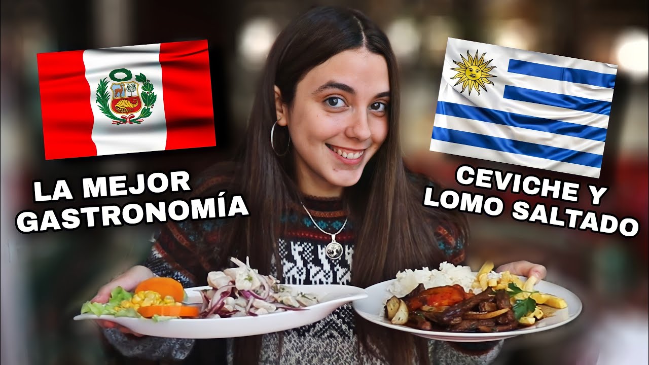 Probando COMIDA PERUANA por primera vez EN URUGUAY