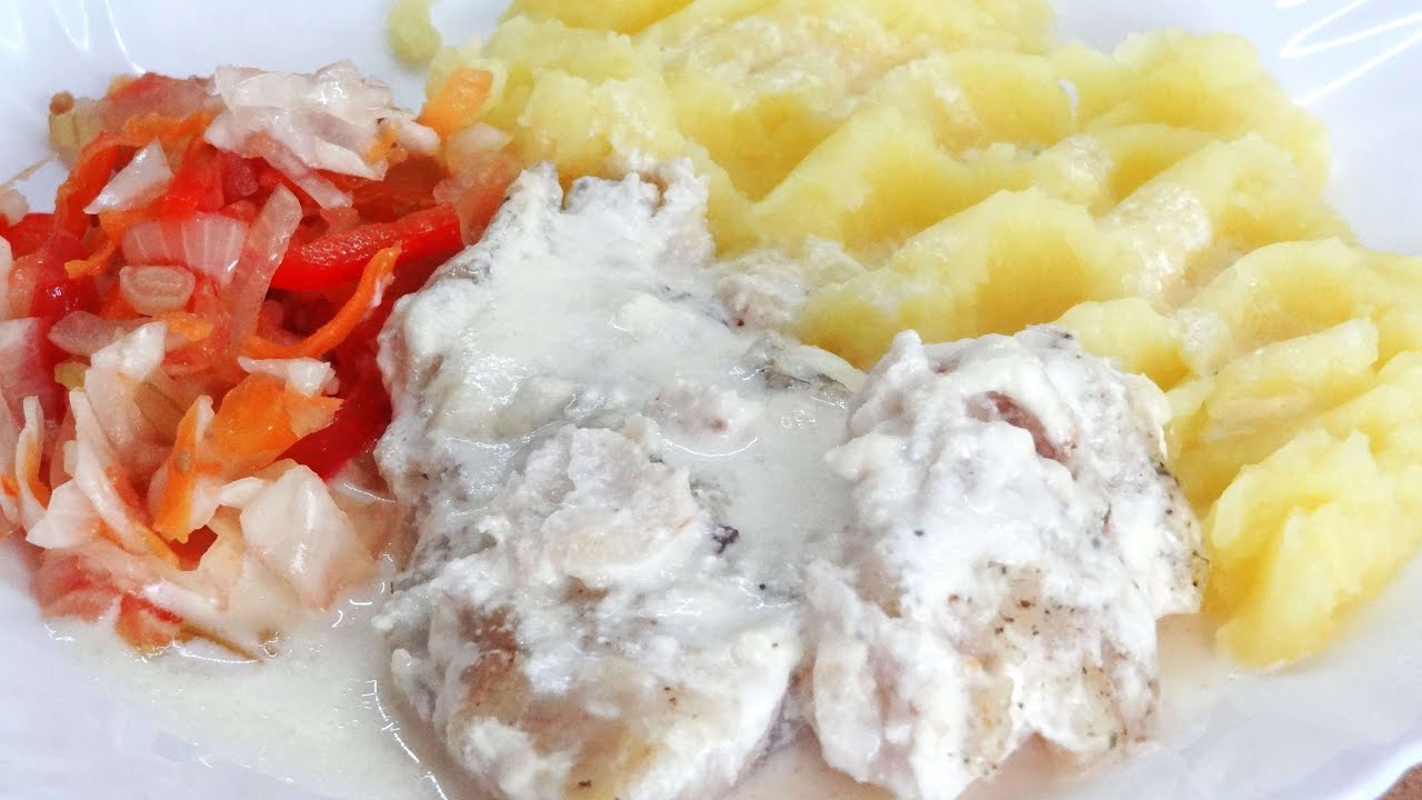 Tro&scaron;kinta žuvis su puikiu padažu / pats lengviausias žuvies receptas