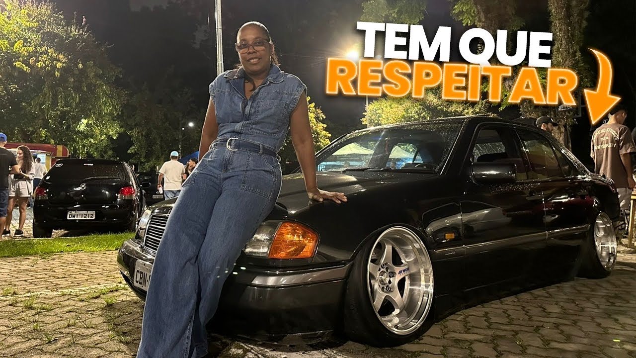 ELA SAIU DO GOLF E LANÇOU A MERCEDES C280 NO STANCE FT450 CONFIRA 
