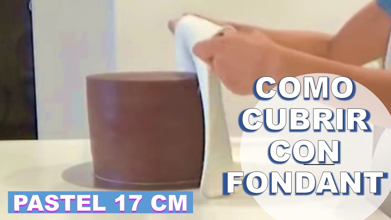 COMO CUBRIR UNA TORTA ALTA CON FONDANT