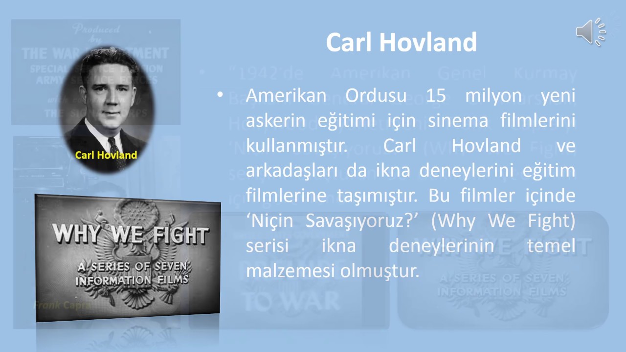 Carl Hovland ve İkna Deneyleri