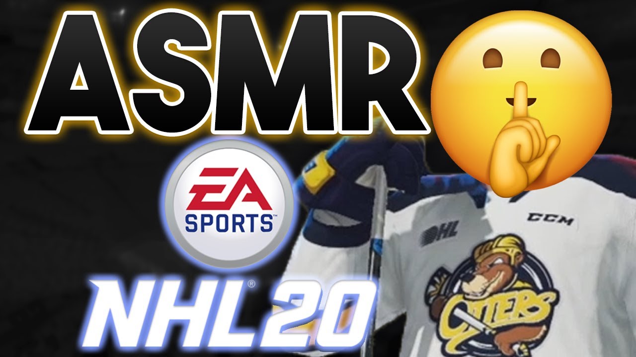 ASMR NHL 20 (Chewy Candy, Controller Sounds, Whispering)