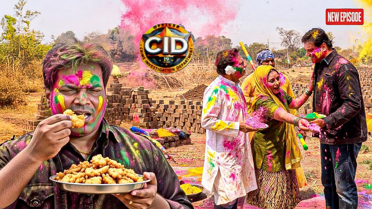 Daya गया अपने गाँव होली पर अपने परिवार वालों के साथ मनाई होली || CID | Latest Episode ||