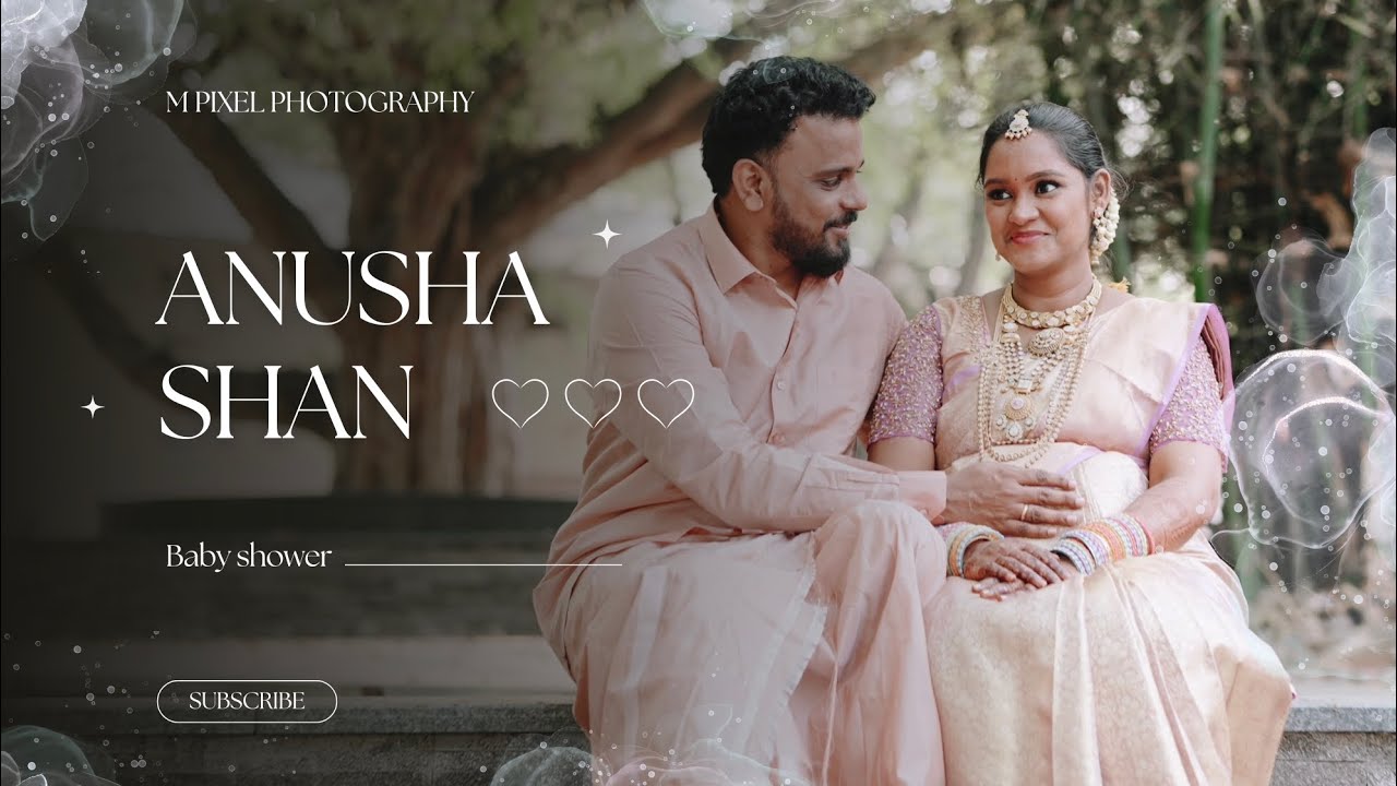 Anusha ❤️ Shan | Baby Shower | Highlights 4K