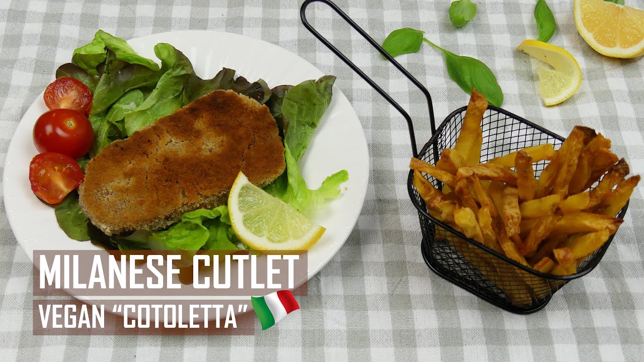 Milanese cutlet with SEITAN || VEGAN 