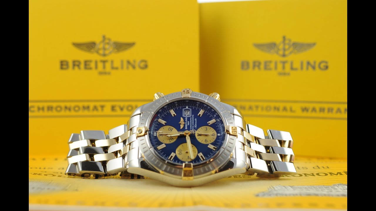 EWC review the Breitling Chronomat Evolution B13356