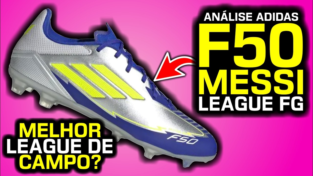 MELHOR do ano DE NOVO? 👽 - An&aacute;lise chuteira campo Adidas F50 League Messi FG