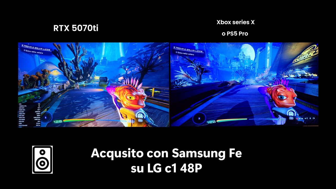 High on Life 2 : Rtx 5070 ti 4k dlss Vs 4k fsr ps5 pro / xbox series x. #gaming #xbox #playstation