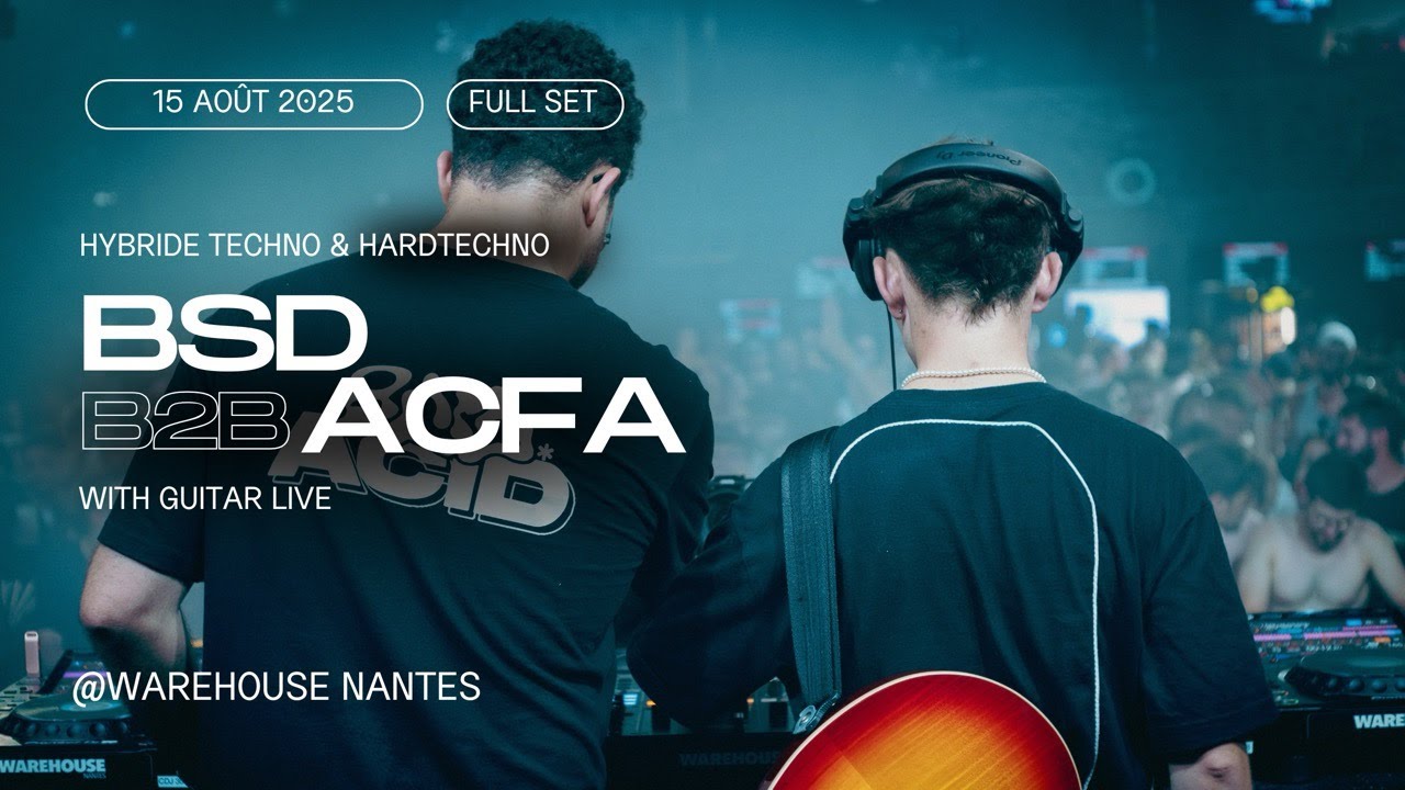 BSD B2B ACFA (Guitare Live) at Warehouse, in Nantes, France for Orvia
