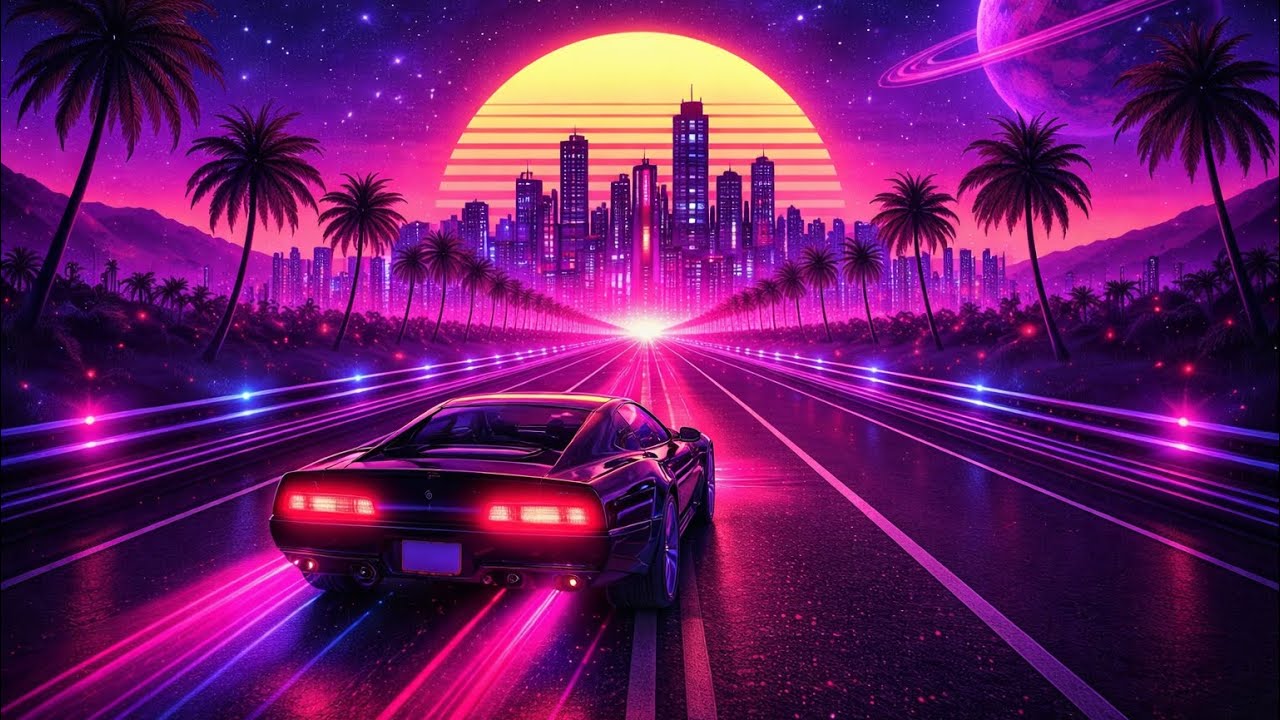 My Hell V3 | Dark Synthwave / Retrowave Night Drive 🌌 | The Kitchen Crew