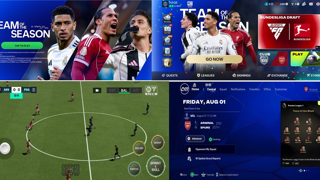EA SPORTS FC MOBILE 27 Android Offline |Turnamen Mode &FULL FACES Update Transfer 2026