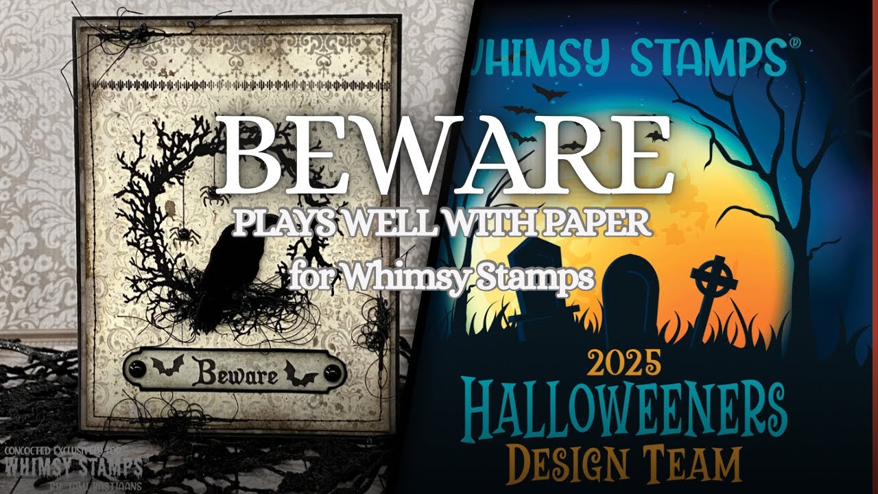 Beware - Whimsy Stamps  Halloween