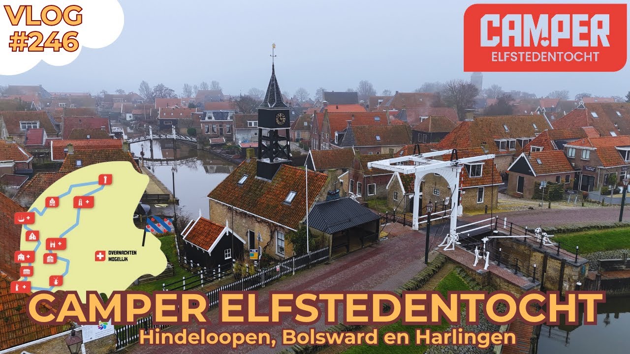 Camper Elfstedentocht - Hindeloopen, Bolsward en Harlingen #246