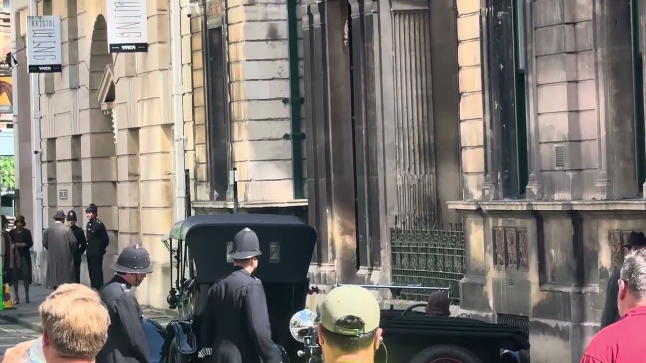 The seven dials mystery.. behind the scenes #filmingbristol