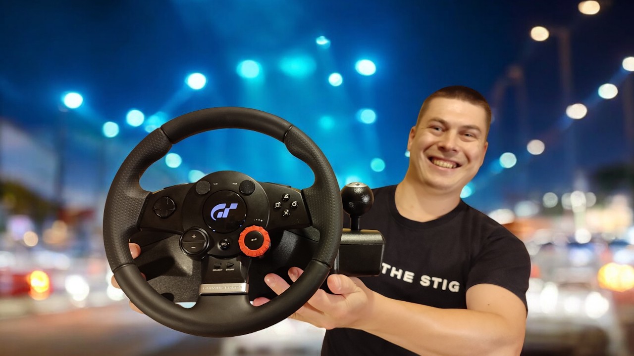 Logitech Driving Force GT - ТАКИХ БОЛЬШЕ НЕ ДЕЛАЮТ