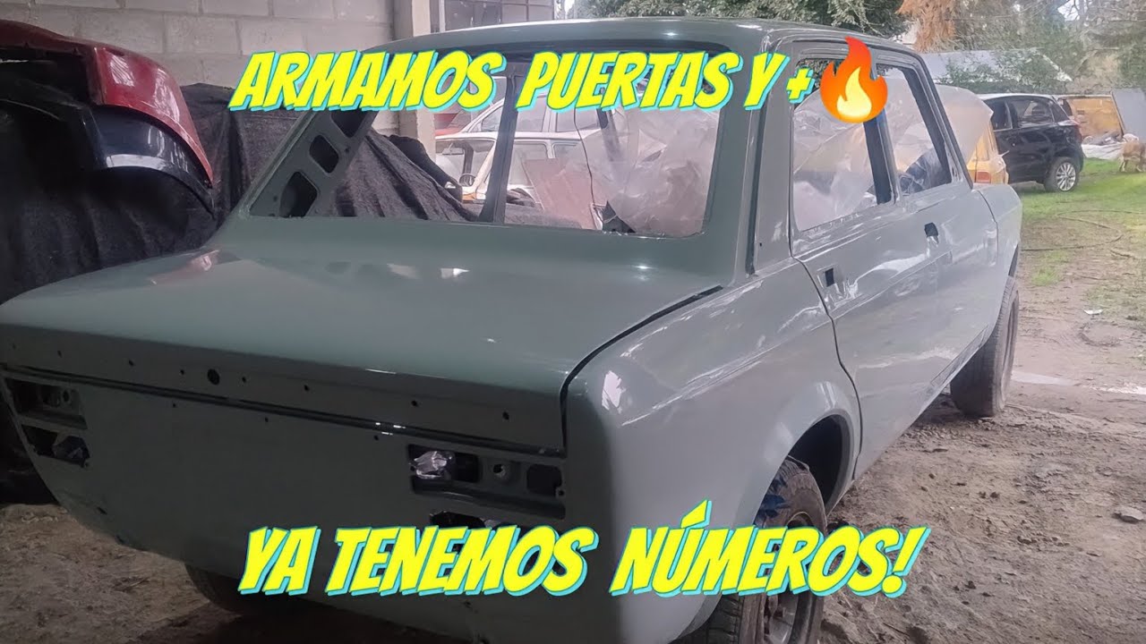 Ya lo tenemos! Casco armado , Fiat 128 de sorteo!!!