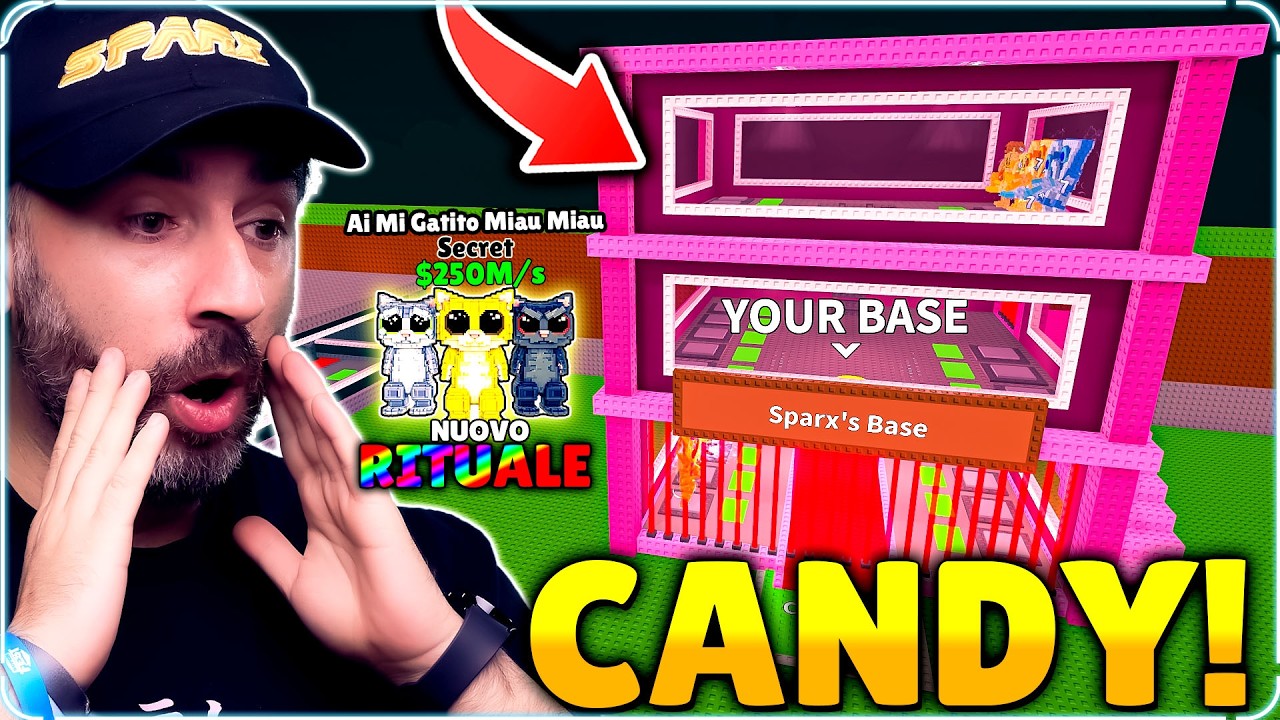 SBLOCCO LA BASE CANDY e NUOVO BRAINROT OP! su Steal a Brainrot!