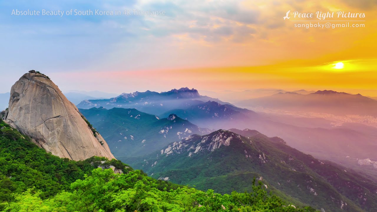 Beautiful South Korea Landscape in 4K Timelapse - 2 | Traditional Culture | Nature | Tour | Travel