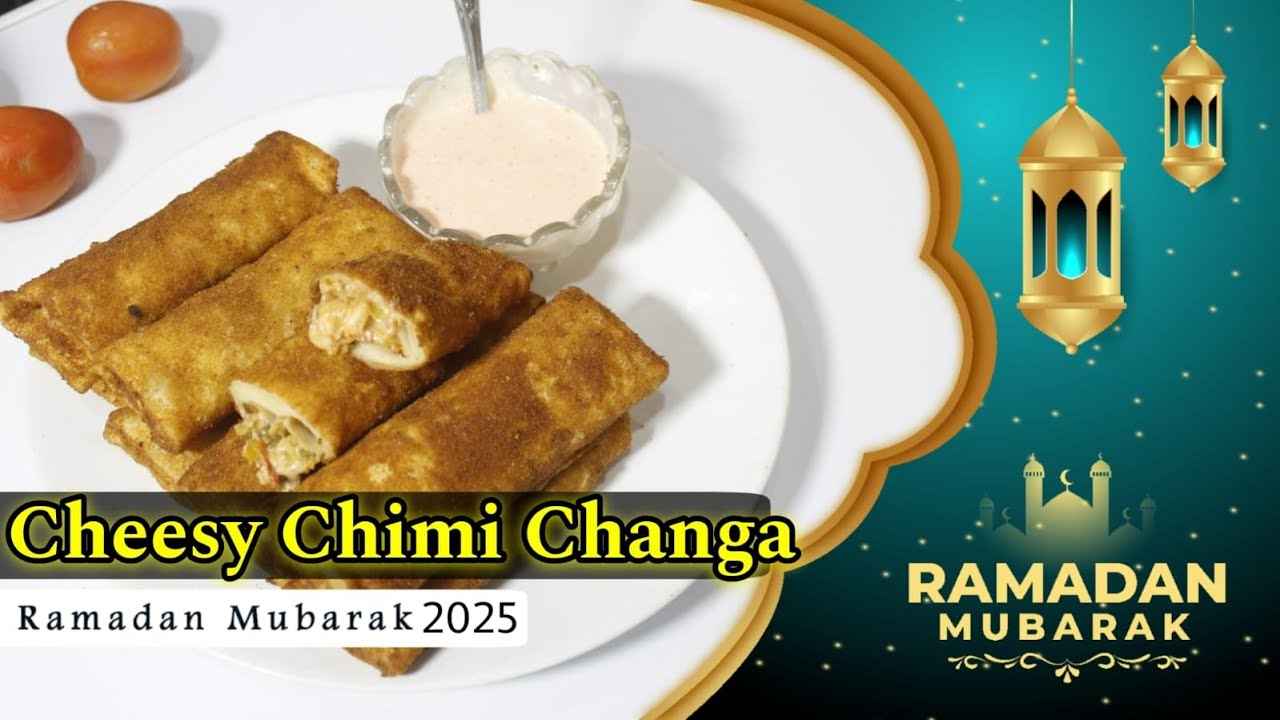 Cheesy Chimi Changa Ramadan Special 2025 Recipe by King Chef Shahid