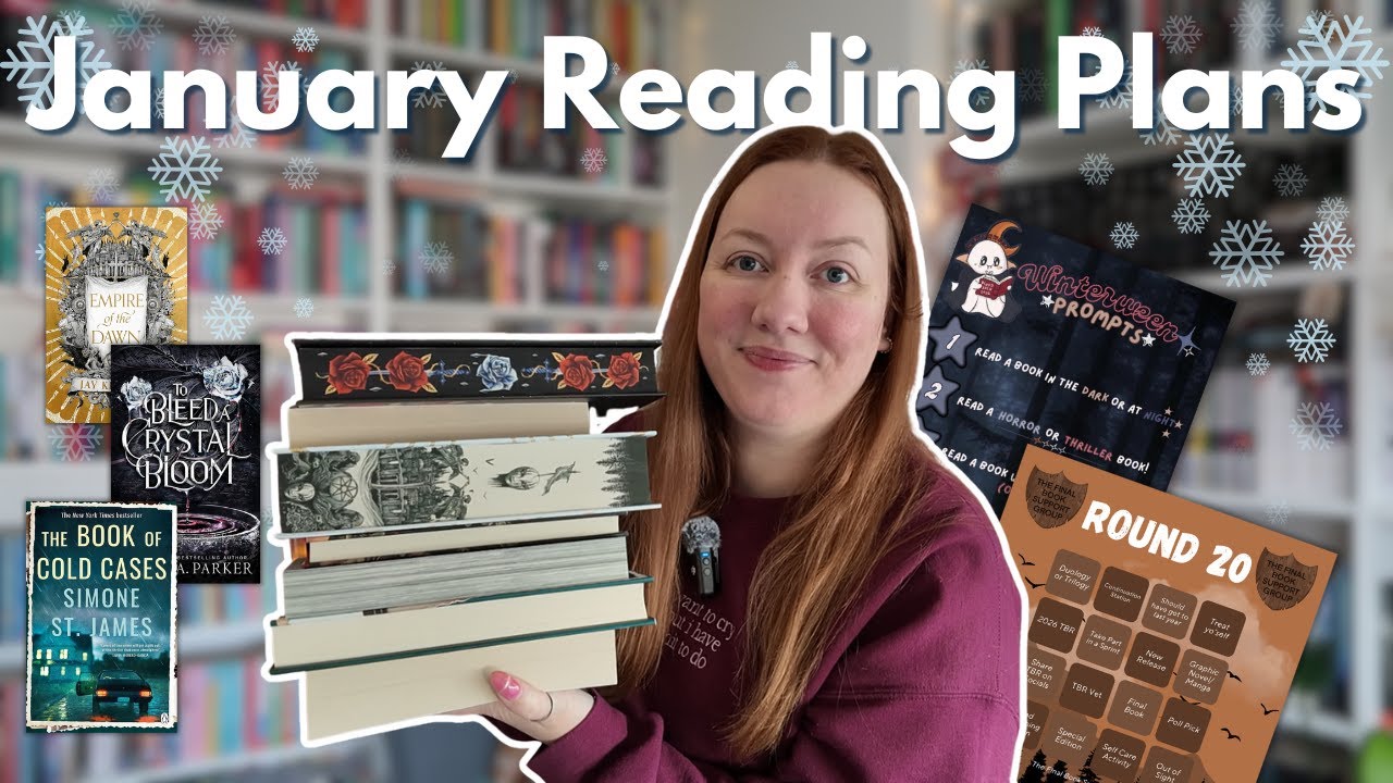 В моей подборке книг на январь собрались авторы, которых я буду читать ✨📖