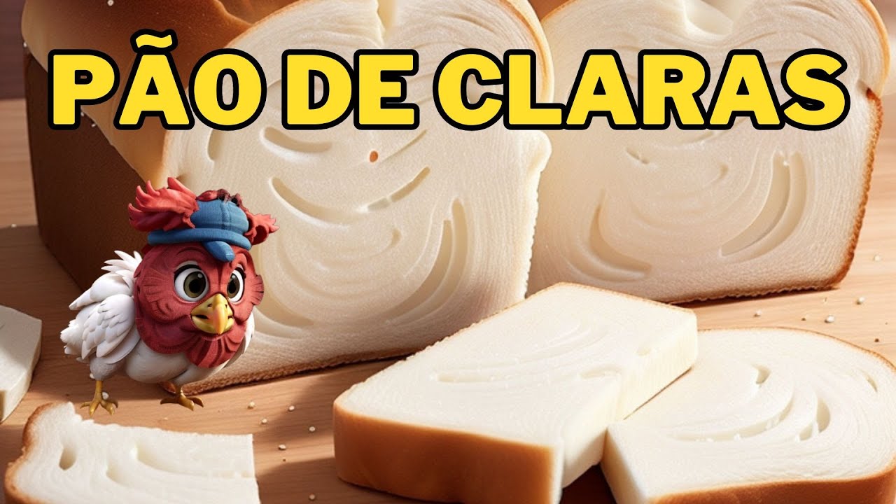 Pão de Claras. Uma receita inesperada! [Receitas Low Carb]