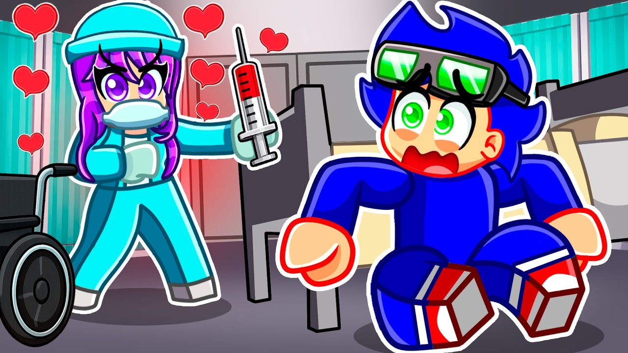 Una ENFERMERA LOCA se Enamoró de Mí en Roblox SNAPCHAT!