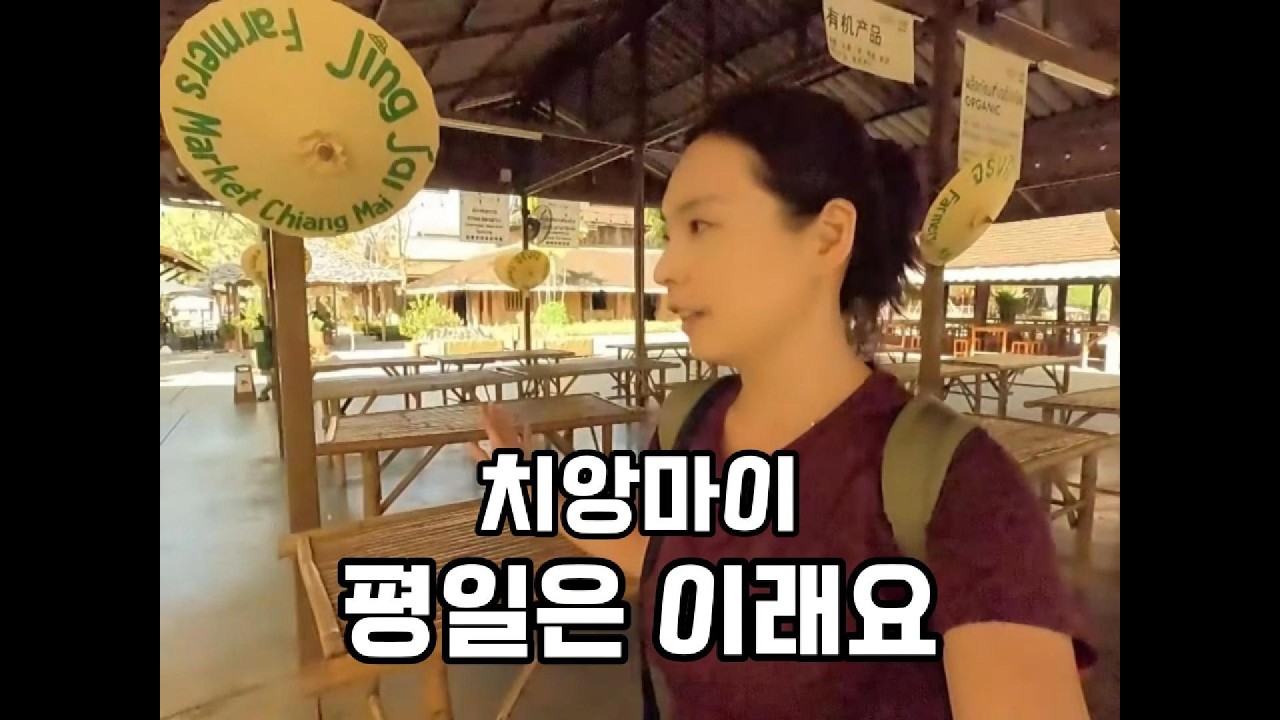 스트레스 주의 (타닌시장 ,징짜이마켓,징짜이 빌리지, 얼리아울 ,카페드 솥, 당일 숙소구하기.
