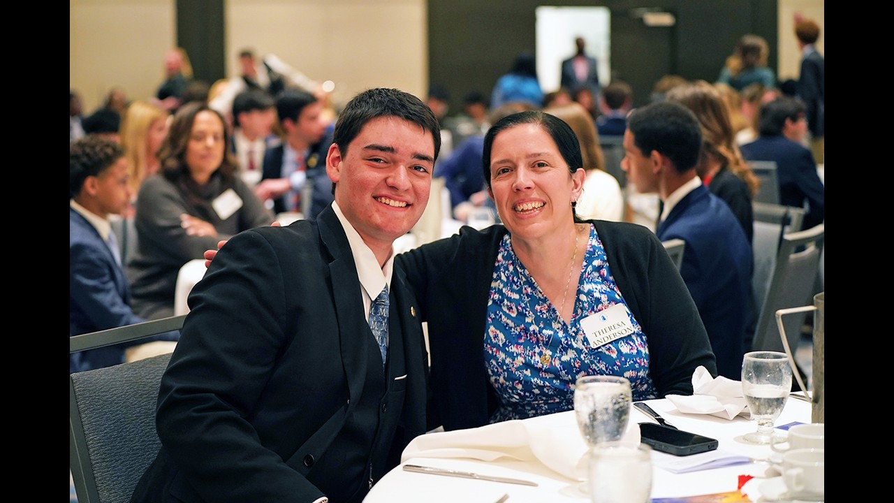 Jesuit High School of Tampa - Mother-Son Mass & Lunch - Joseph Anderson '26 - 2-15 -26